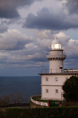  lighthouse at nightfall