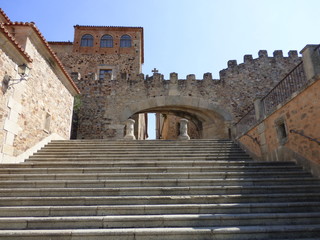  Cáceres (Extremadura) fue declarada Patrimonio de la Humanidad por la Unesco en 1986
