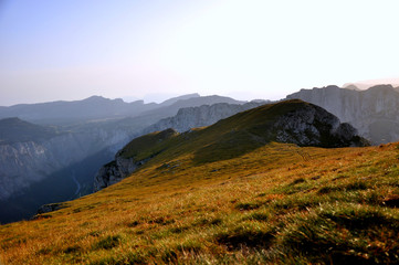 Obraz premium plateau mont aiguille