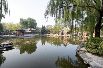 Fototapeta na wymiar Park of the Temple of the Sun. Beijing. China