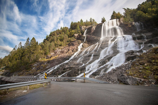 Furebergsfossen Waterfall