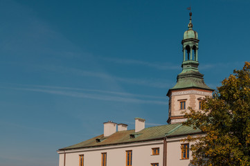 Fototapeta na wymiar Pałac Biskupów Krakowskich, Kielce, Polska