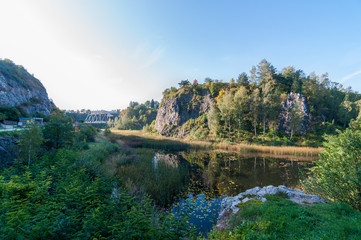 Rezerwat przyrodniczy kadzielnia, Kielce, Polska