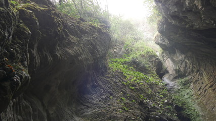 Canyon di Varone parco naturale della Cascata a Riva del Garda