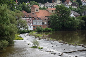 Fototapeta na wymiar Fulda in Melsungen