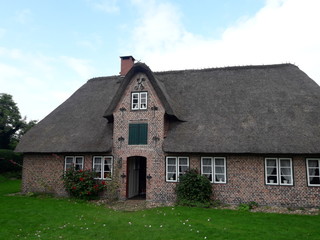 Fototapeta premium Amrum Friesenhaus