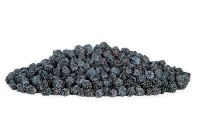 Dried black aronia berries