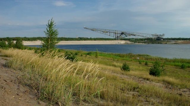F&ouml;rderbr&uuml;cke F60 im Lausitzer Seenland