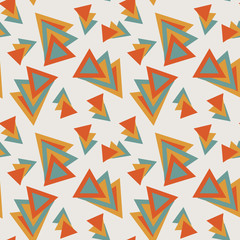 Geometric seamless textile texture pattern