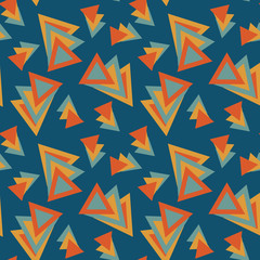 Geometric seamless textile texture pattern