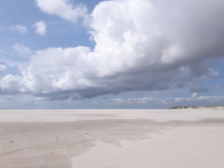 Fototapeta na wymiar Amrum beach