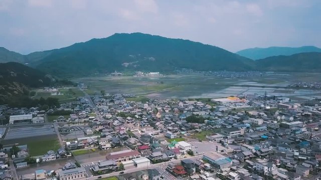 Azuchi Town Aerial, Japan