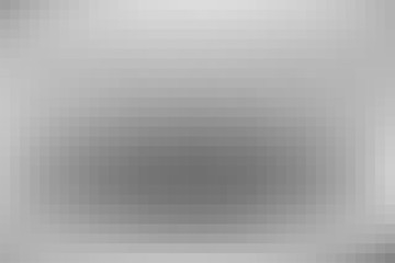 Vector greyscale blurred horizontal cover. Monochrome defocused black and white unfocused tiles banner. Gray scale gradient mosaic background. Grey or silver abstract blurry checked illustration.