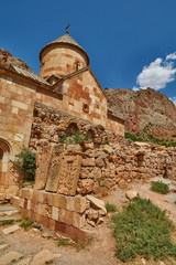 Armenian Khachkars in Noravank Monastery
