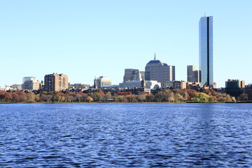 Fototapeta premium Boston City waterfront