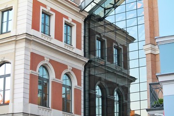 Naklejka premium Rue de Riga