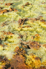 Dallol, Danakil Depression, Ethiopia. The hottest place on earth.