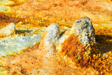 Dallol, Danakil Depression, Ethiopia. The hottest place on earth.