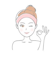 オッケー　女性