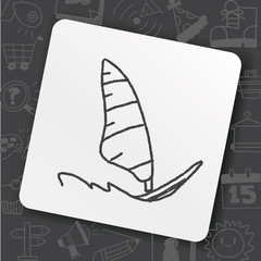 doodle windsurfing