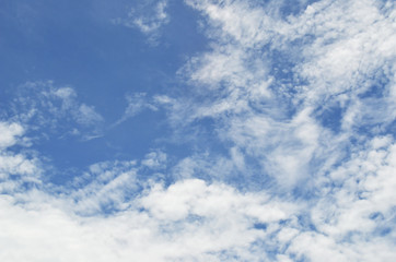 Obraz premium blue sky with clouds