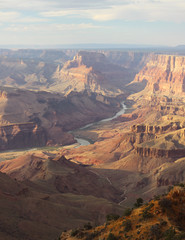 Grand Canyon - South Rim in Pastel Colors