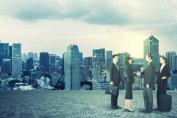 Worldwide business concept.