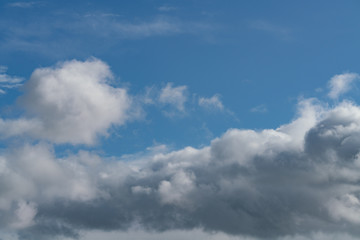 Fototapeta na wymiar Clouds Olympia Washington