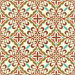 Traditional seamless pattern. EPS 8 vector illustration.
