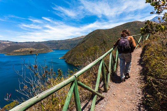 Cuicocha lagoon
