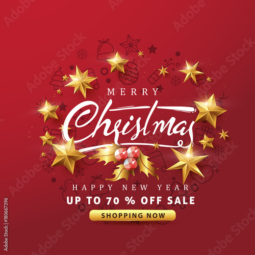 merry christmas and happy new year sale banner background with christmas icon setdiscount gift - Discount Christmas Cards merry christmas and happy new year sale banner background with christmas icon setdiscount gift - Discount Christmas Cards
