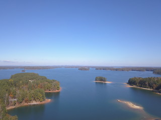 Lake Lanier Aerial view