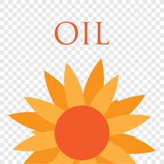 Natural organic best quality sunflower oil label