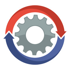 icon logo / illustration for instructions on setting mechanism