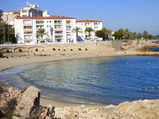 Ametlla de Mar. Pueblo de costa de Tarragona, (Cataluña,España)