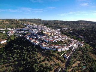 Aroche,pueblo de Huelva en Andalucia,España