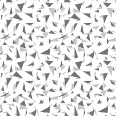 Seamless pattern with triangular shards