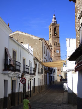 Aroche,pueblo de Huelva en Andalucia,España