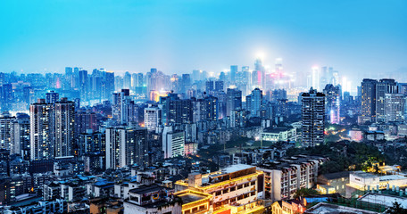 Fototapeta premium Chongqing night scene