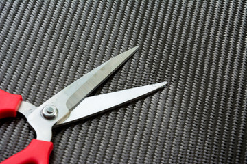 Carbon fiber composite raw material background