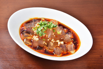 Chinese traditional cuisine - Spicy liangpi