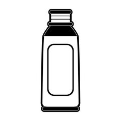 Medicine bottle isolated icon vector illustration graphic design