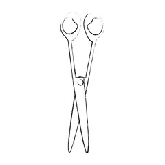 Medical surgery scissors icon vector illustration graphic design