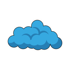 Cloud game item icon vector illustration graphic design
