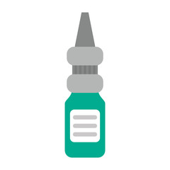 medicine dropper bottle icon vector illustration graphic design