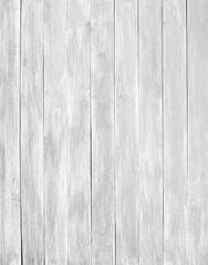 White natural wood wall texture and background.