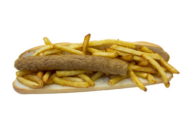 américain fricadelle