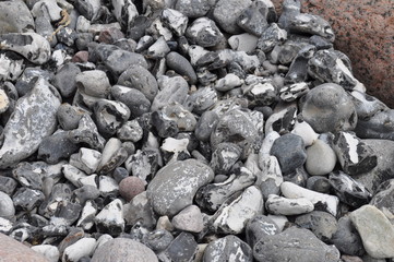 Steine, H&uuml;hnerg&ouml;tter, Stubbenkammer