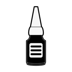 medicine dropper bottle icon vector illustration graphic design