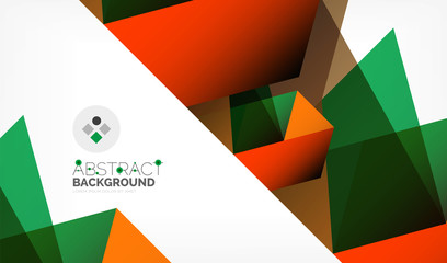 Geometric polygonal vector background